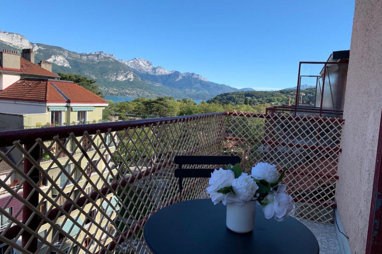 Gatsby Studio - Terrasse Sur Les Toits Annecy Exteriör bild